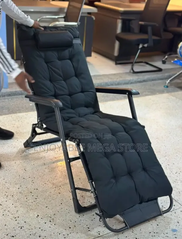 Foldable High Back Resting Chair for Camping & Outdoors - 1