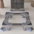 Adjustable & Movable Fridge Stand - 1