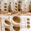 3 Tier Woven Rope Storage Basket Organizer - 1