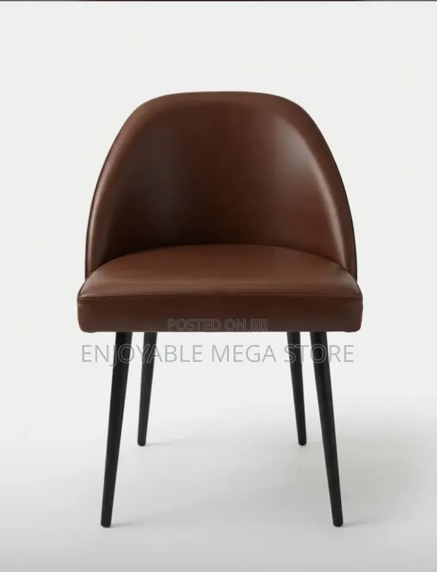 Modern Leather Dining Chair - Brand New - 1