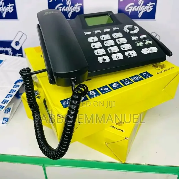 LS960 Dual SIM GSM Table Phone with FM Radio - 1