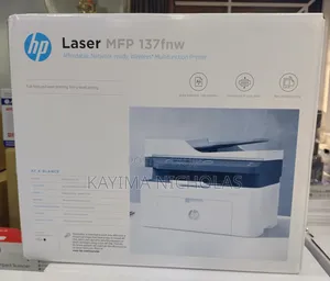 HP LaserJet 137fnw Printer - Black/White, Wireless