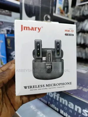 Jmary MW-17 2.4G Wireless Dual Microphone System