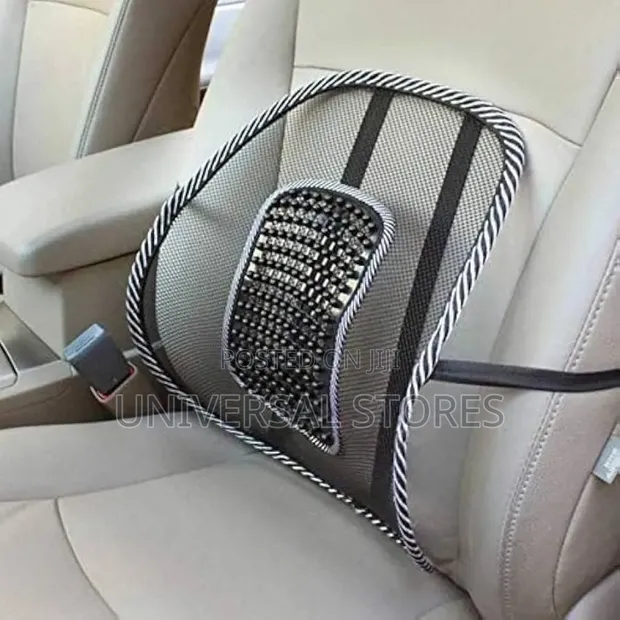 2-Piece Car Seat Cushion Set (Waist & Back) - 1