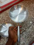 24cm Heavy-Duty Stainless Steel Frying Pan - 1