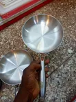 24cm Heavy-Duty Stainless Steel Frying Pan - 2