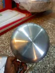 24cm Heavy-Duty Stainless Steel Frying Pan - 4