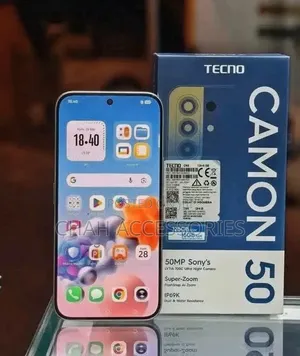 New Tecno Spark 50 128GB Silver