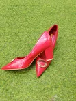 Zara Spool Heel Shoes - Multicolor - 1