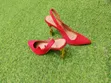Zara Spool Heel Shoes - Multicolor - 4
