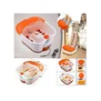 Multifunctional Folding Foot Bath with Display Screen - 1