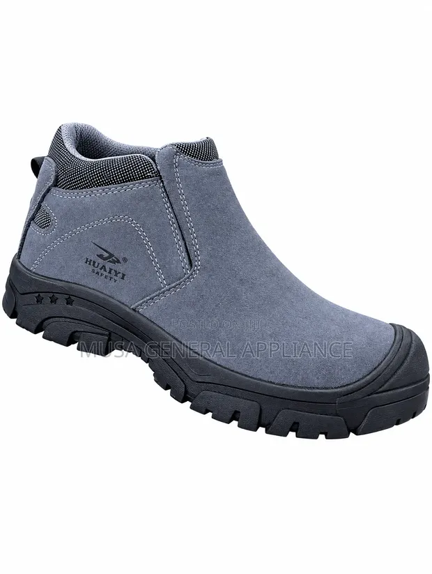 Safety Boy Lugged Rubber Outsole Safety Boots - 1