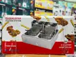 Globalstar GS-82A Double Tank Electric Deep Fryer - 2