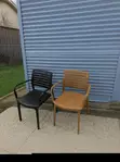 Brand New Plastic Dining Chairs (Set of 4) - 1