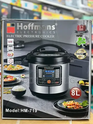 Hoffman 8L 14-in-1 Electric Pressure Cooker, 1600W