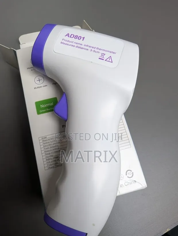 Non-Contact Infrared Forehead Thermometer AD801 - 1