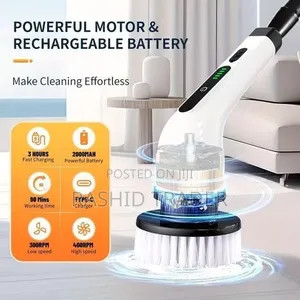 Electric Floor Cleaning Brush 9-in-1 Cordless Power Scrubber