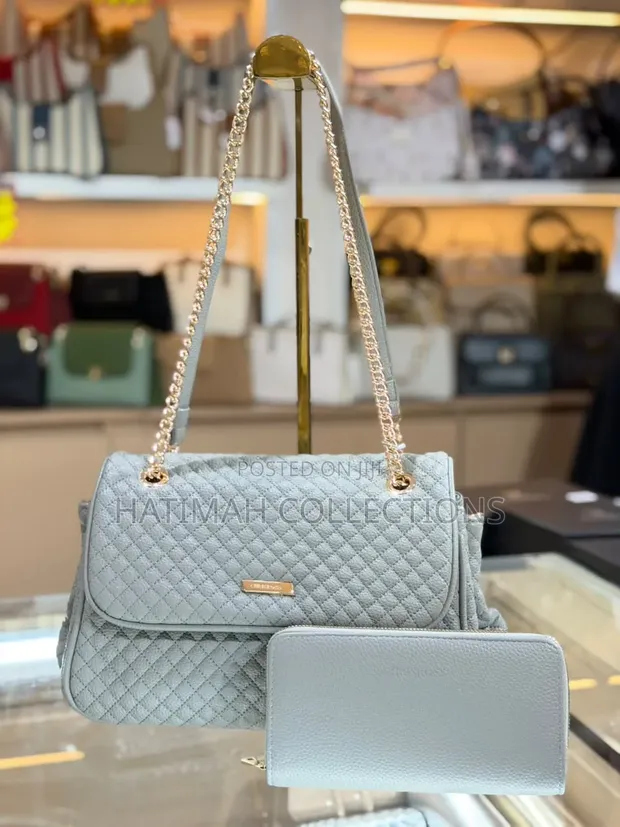 Classy 2-Piece Shoulder Bag with Wallet - 1