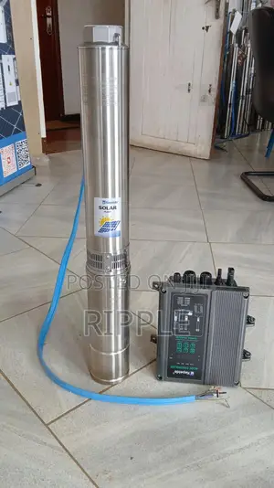 1500W Hybrid Solar Borehole Water Pump - 79m Head | 18,000l/H
