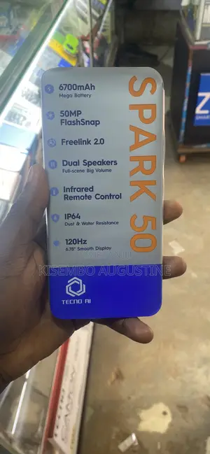 New Tecno Spark 50 128GB Black