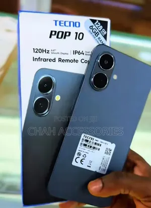 New Tecno Pop 10 128GB Black