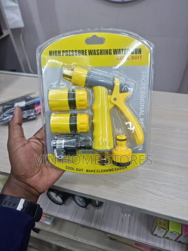 High Pressure Washing Water Gun Set - 1