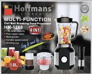 Hoffmans HM-1268 4-in-1 Multifunctional Blender (8pcs Carton)