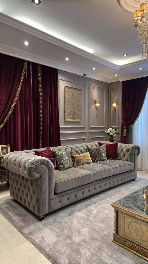 Chesterfield 3-Seater Sofa - 1