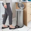Danny Home 30L Stainless Steel Soft-Close Pedal Trash Can - 2