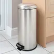 Danny Home 30L Stainless Steel Soft-Close Pedal Trash Can - 3