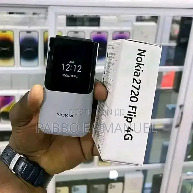 Nokia 2720 Flip Dual SIM 4G White - 1