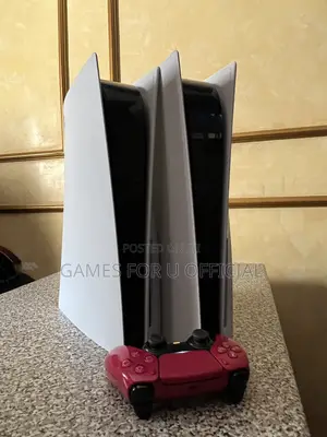 PS5 Standard Console with 1 Burgundy DualSense Controller