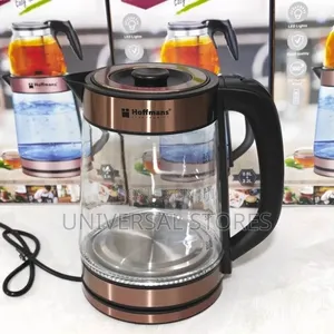 Hoffman 2 Liters Electric Kettle - Transparent