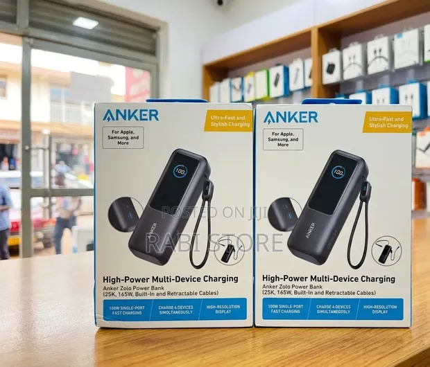 Anker Zolo Power Bank 165W 25000mAh - 1