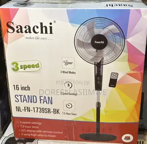 Saachi Stand Fan with Remote Control