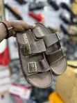 Buck Leather Men's Sandals - 2