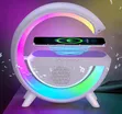 3-in-1 Wireless Charger with Bluetooth Speaker & Lamp - 4