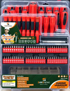 Corebilt Benchtop Screwdriver Set - 100 Pieces