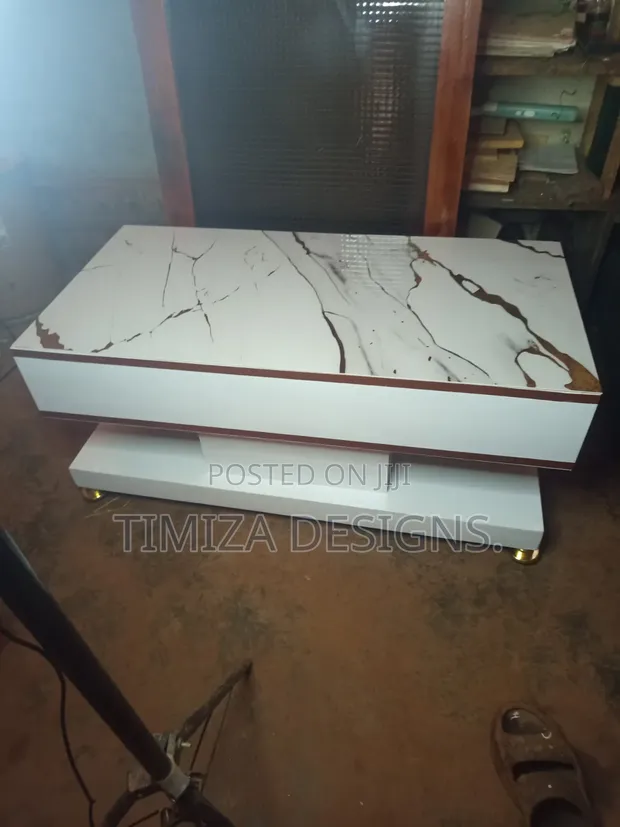 Timiza Center Table - White - 1