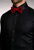 2-in-1 Tuxedo Shirt and Bowtie Set - 1