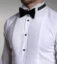 2-in-1 Tuxedo Shirt and Bowtie Set - 2