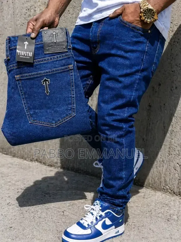 Men's Alberto Guardiani Loose Fit Jeans - 1