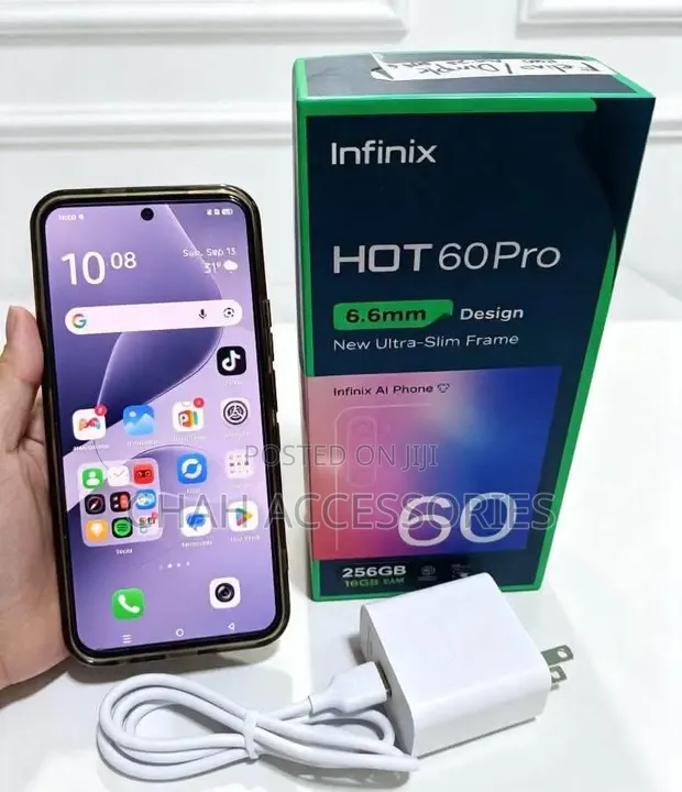 New Infinix Hot 60 Pro 128GB Black - 1