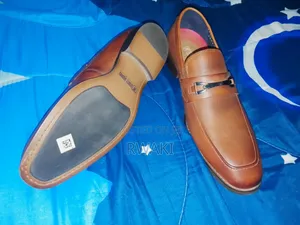 Stacey Adams Men's Brown Leather Loafers
