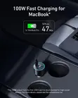 Anker Nano Car Charger 167.5W, 3 Ports - 5