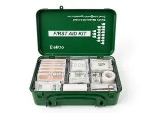 Elektro First Aid Kit - Metal Green Box