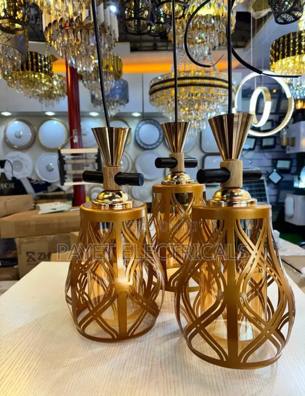 3-in-1 Goldish Pendant Lamp - 1