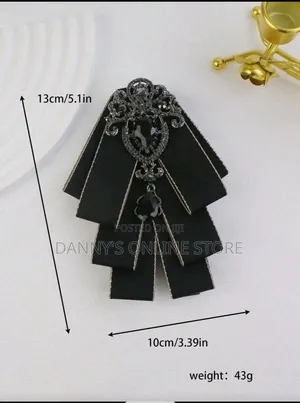 High-End Bow Tie, Bowknot, and Lapel Flower Set