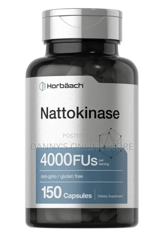Nattokinase 4000 FU, 150 Capsules - 1