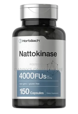 Nattokinase 4000 FU, 150 Capsules